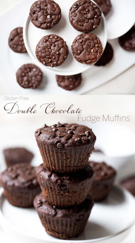 Double Chocolate Fudge Muffins Whisk In Wellness