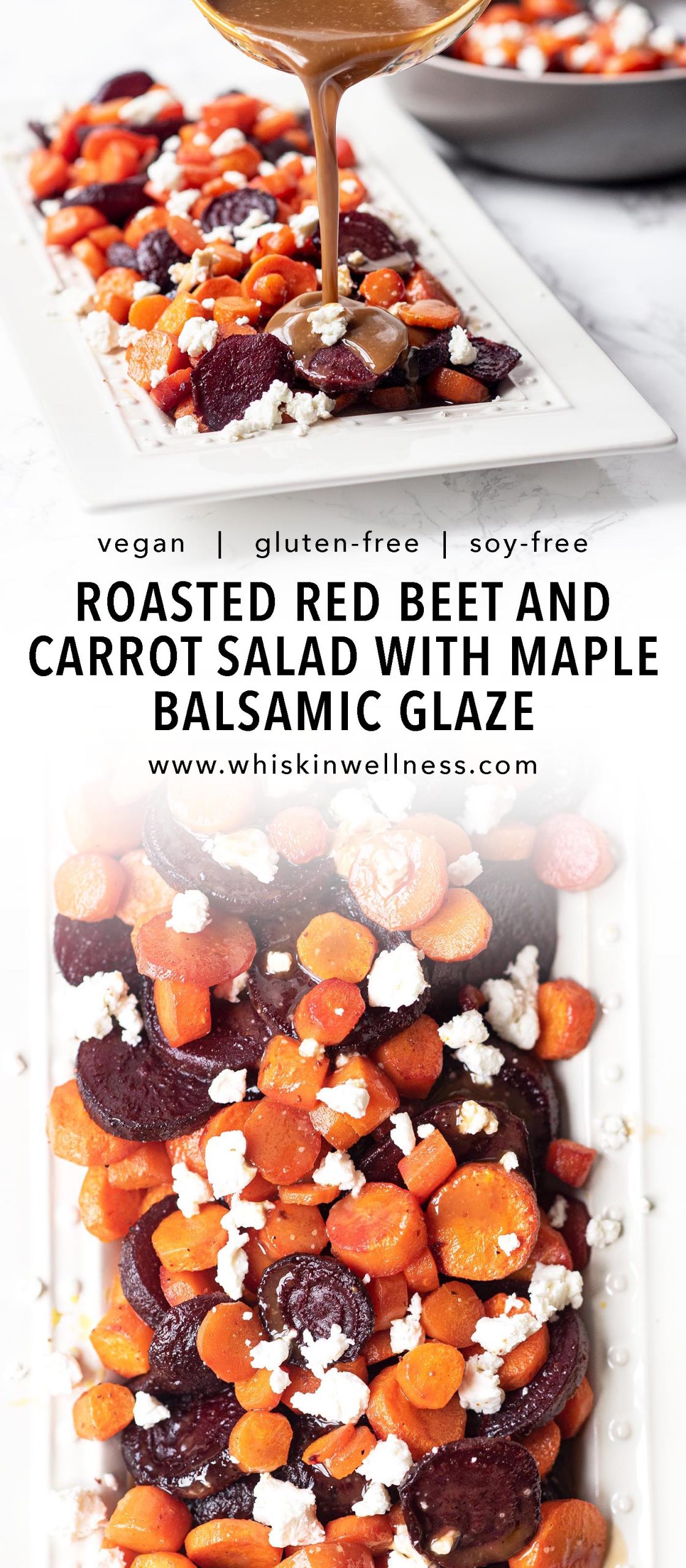 Roasted Balsamic Beets & Carrots