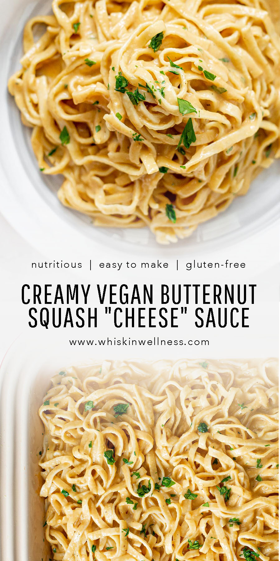 creamy vegan butternut squash 22cheese22 sauce whisk in wellness pinterest 1