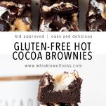 gluten free hot cocoa brownies whisk in wellness pinterest